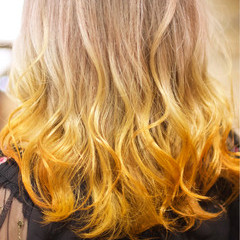 ダブルカラー グラデーションカラー
外国人風カラー ミディアム ヘアスタイルや髪型の写真・画像