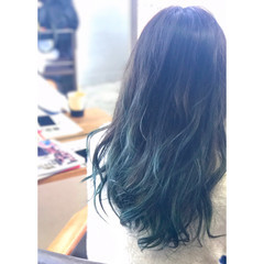 ストリート ミディアム
バレイヤージュ ダブルカラー ヘアスタイルや髪型の写真・画像