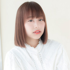 ミディアム フェミニン
切りっぱなし デート ヘアスタイルや髪型の写真・画像