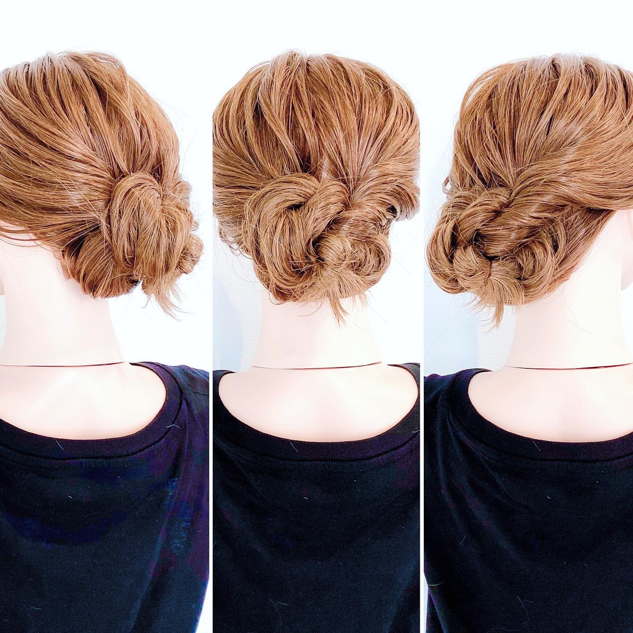 髪型 くるりんぱ ロング