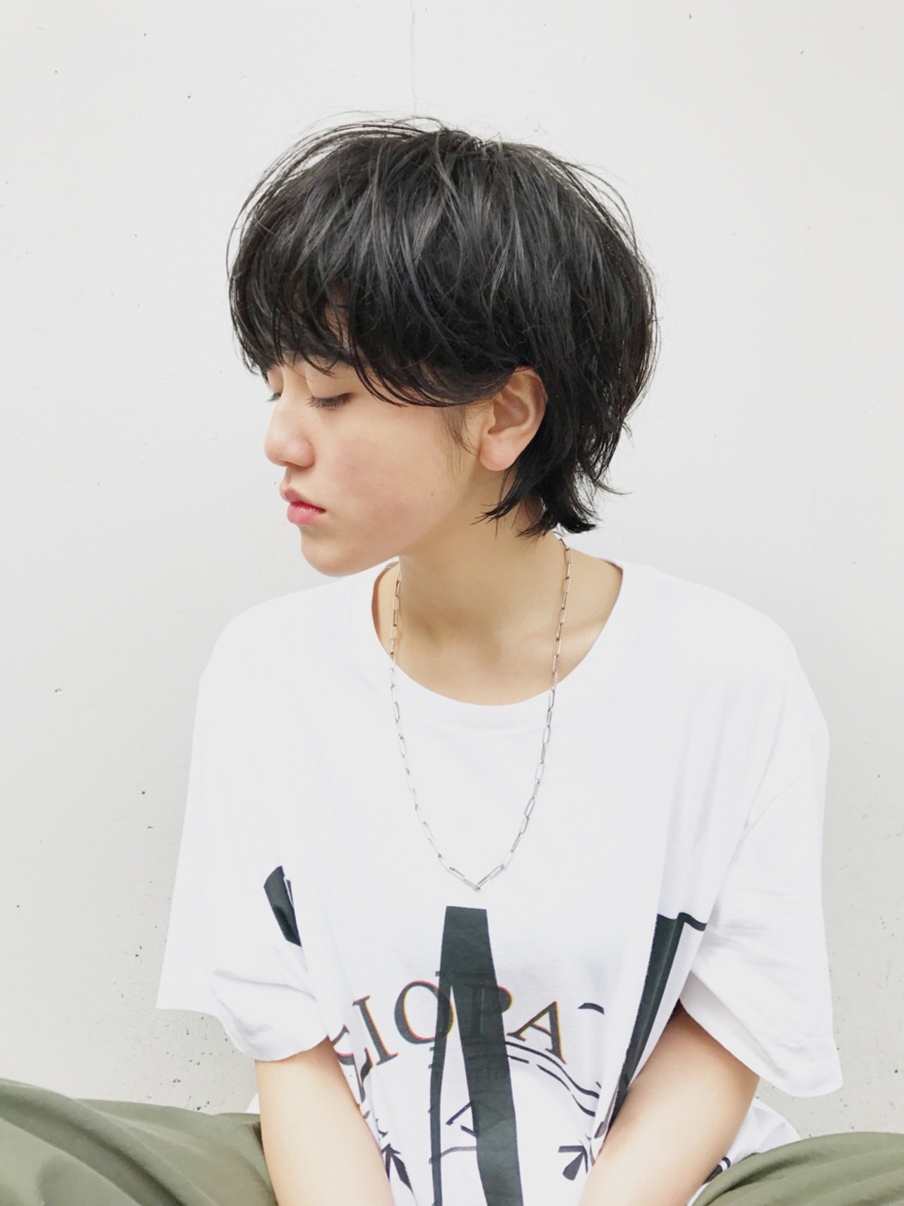 パーマ ショート 人気