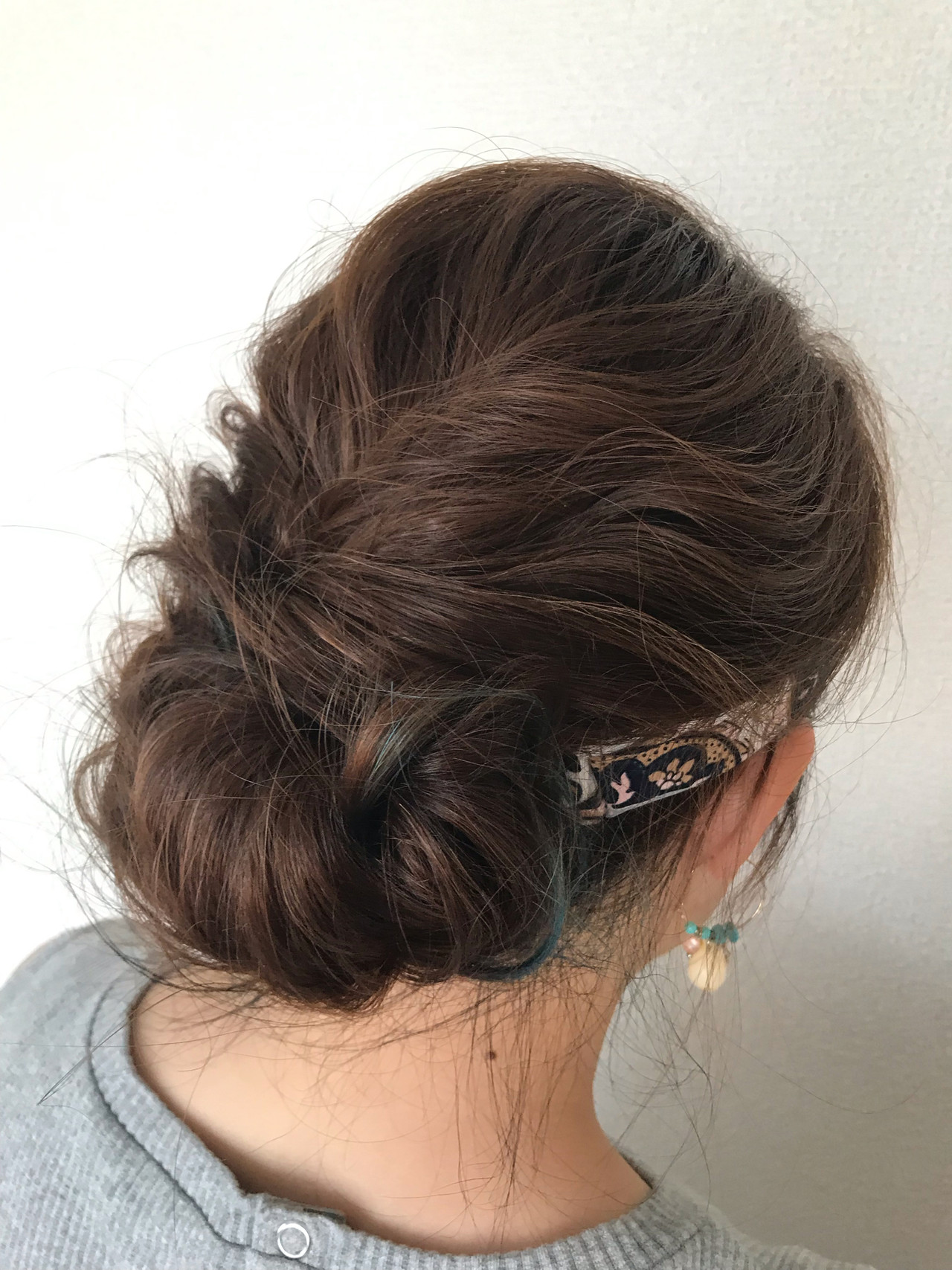 髪型 くるりんぱ ロング