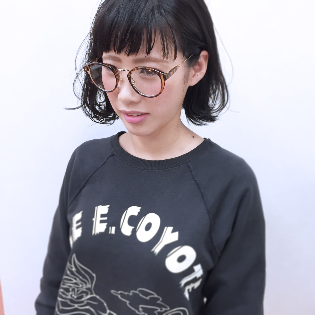 外ハネ 大人女子 前髪あり ストリート 電髪倶楽部street Yso Hair