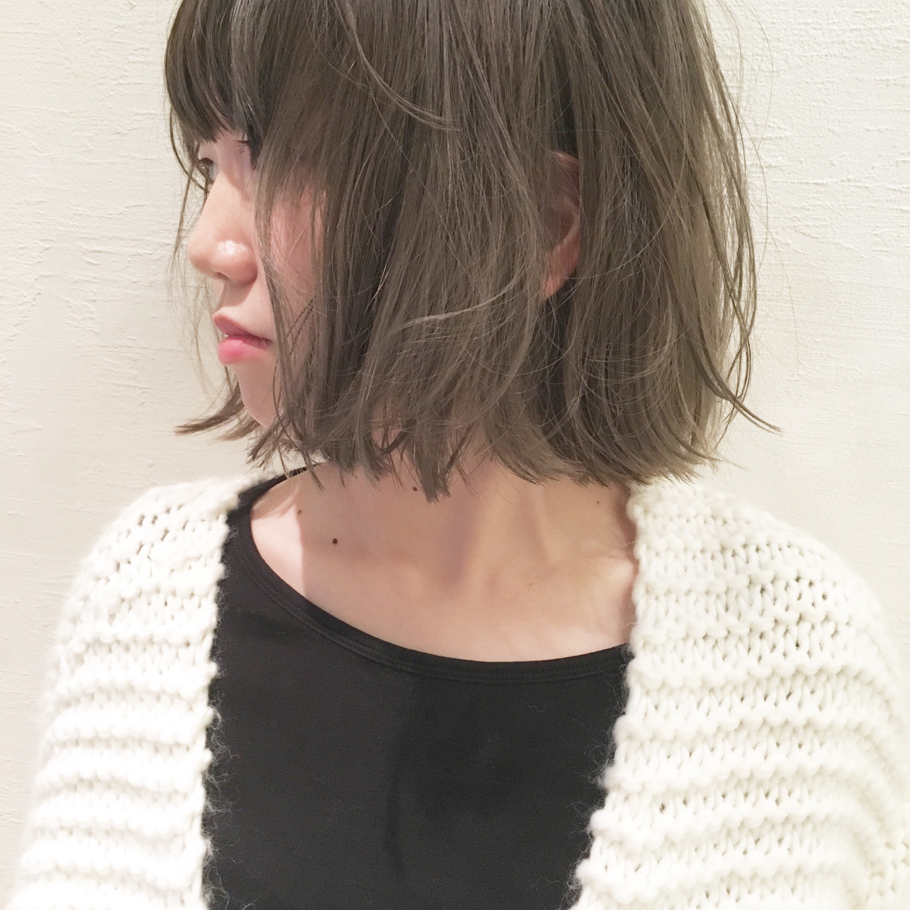 外国人風 グラデーションカラー ハイライト ナチュラル Freelance 津村正和 大阪心斎橋 Hair