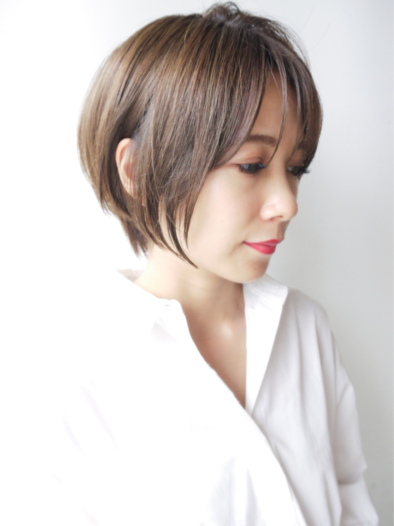 髪型 ボブ モテ