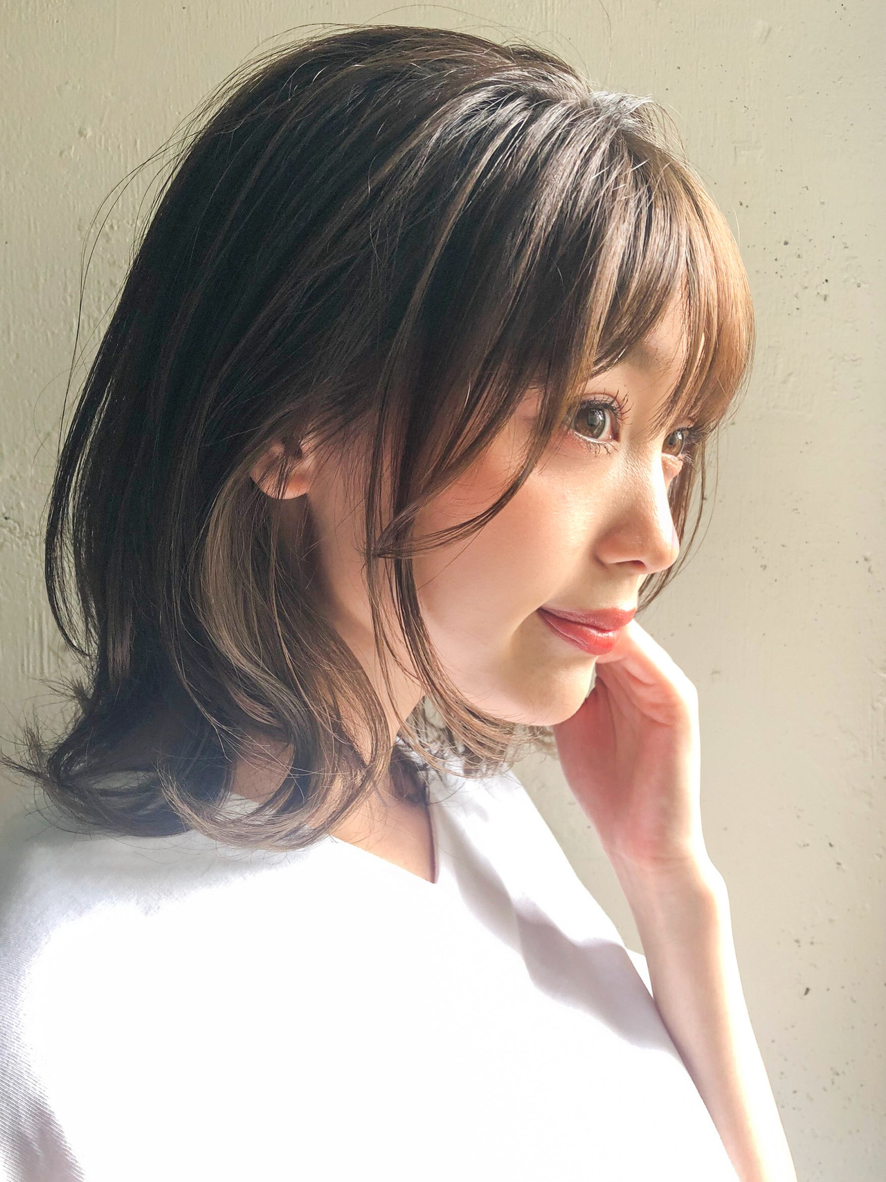 髪型 ボブ 鎖骨