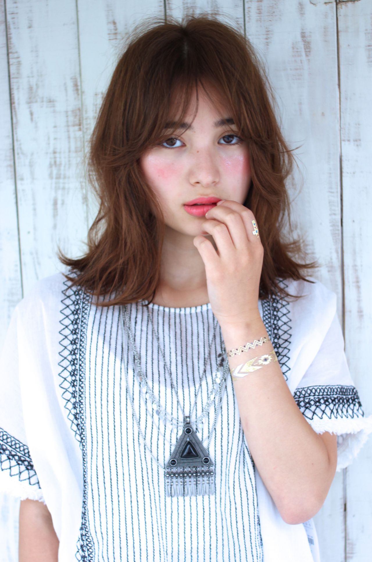 30代・ヘアスタイル・ミディアム