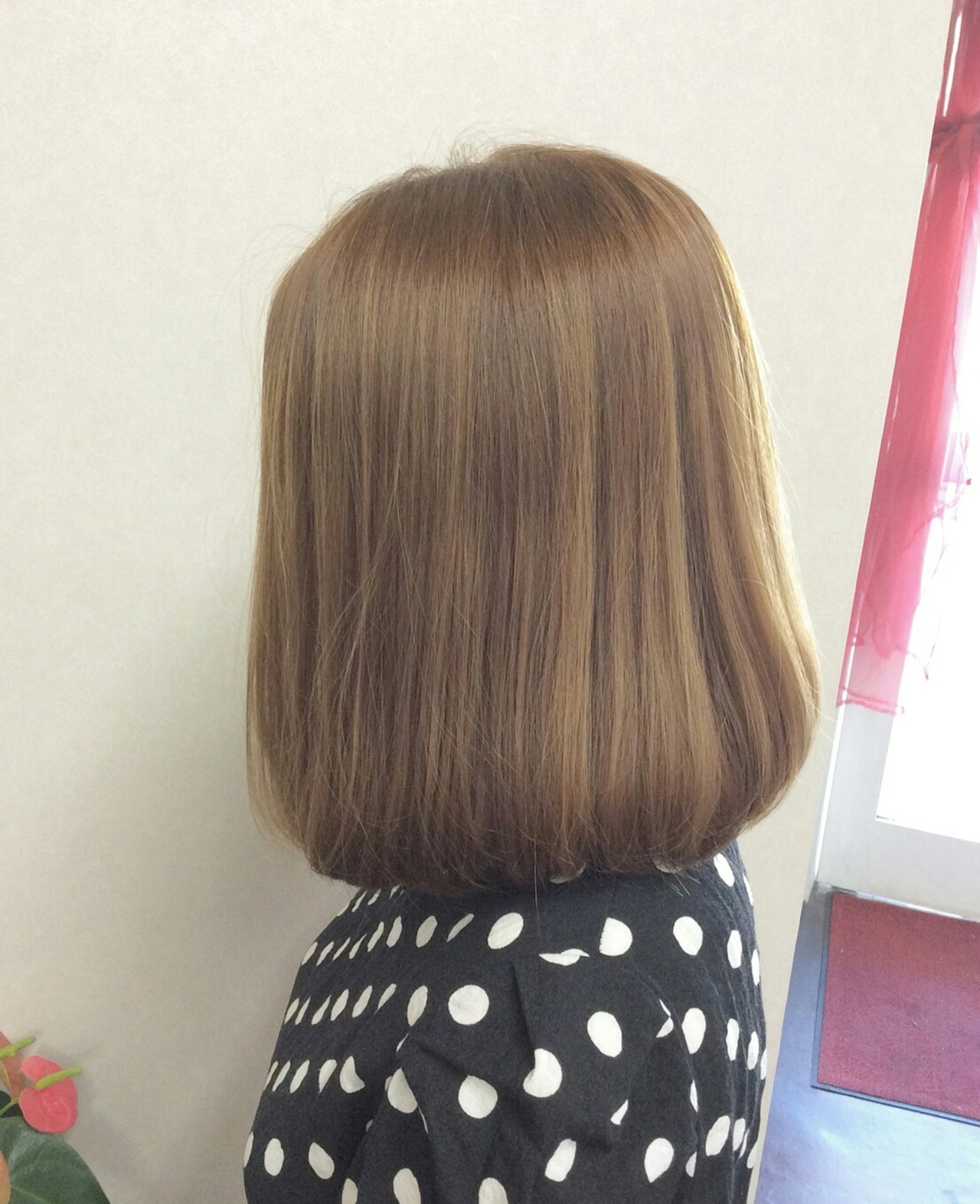 ナチュラル ボブ ナチュラルブラウンカラー リンクス美容室 Rumilinks美容室 Hair