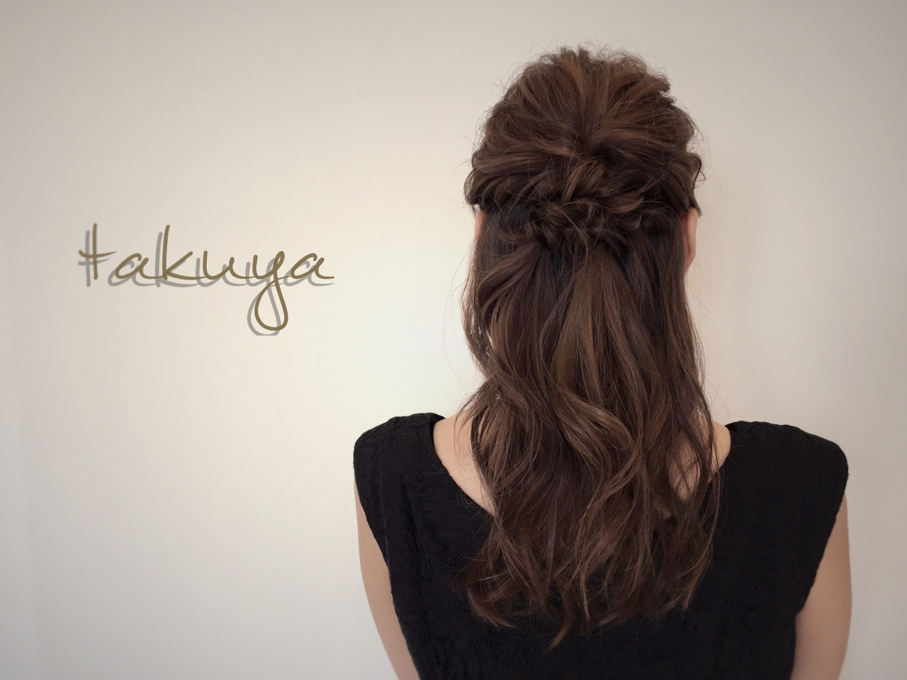 髪型 くるりんぱ ロング