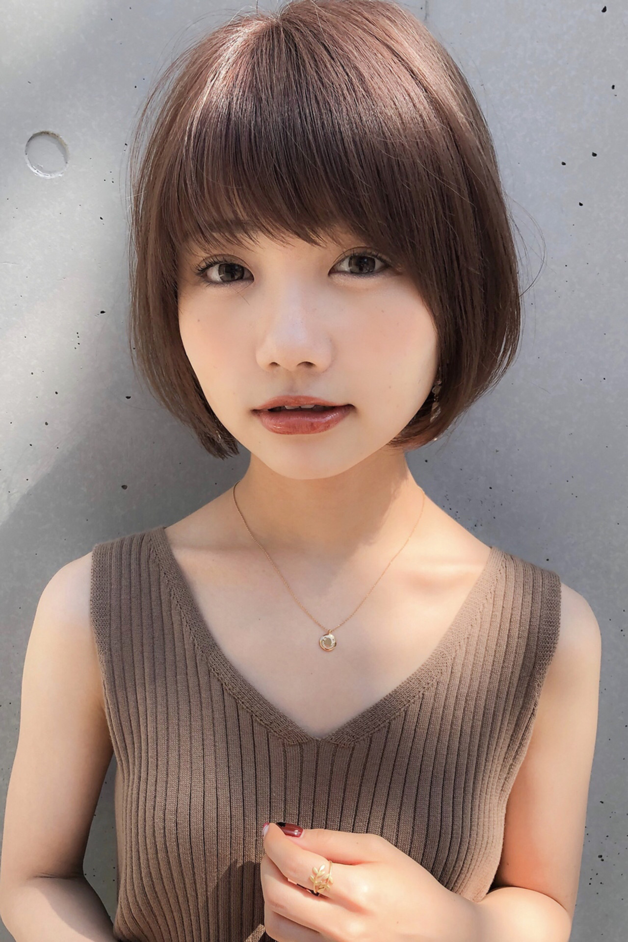 髪型 ショート ゆるふわ