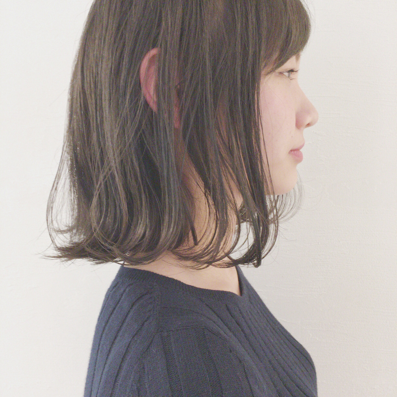 ナチュラル 外ハネ グレージュ デート Freelance 津村正和 大阪心斎橋 28 Hair
