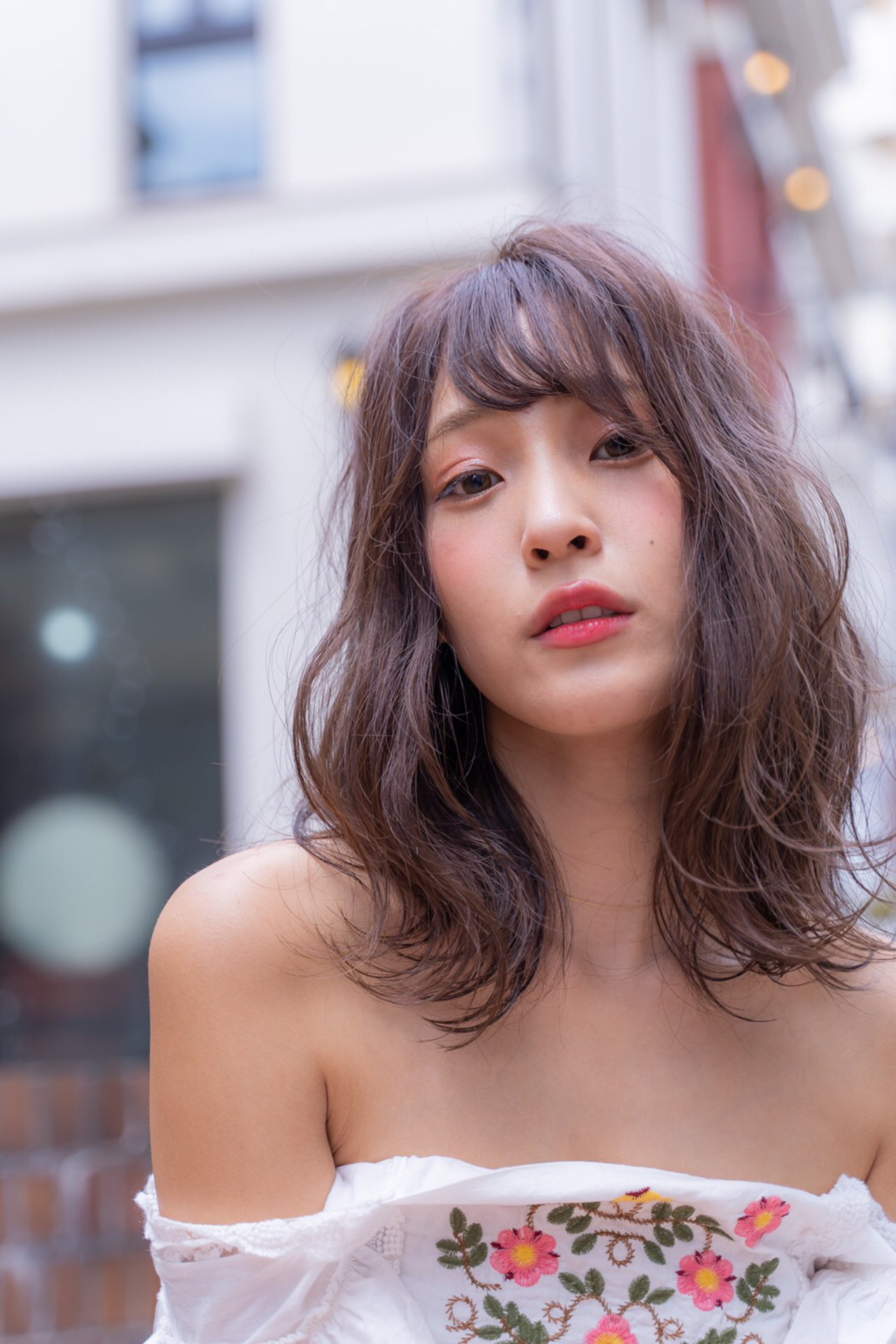 フェミニン セミロング Aimee Manager 茂野 Hair