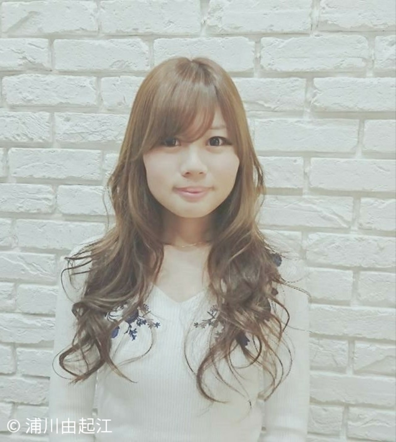 ゆるふわ 春 前髪あり ロング Nanon 浦川由起江 553022 Hair