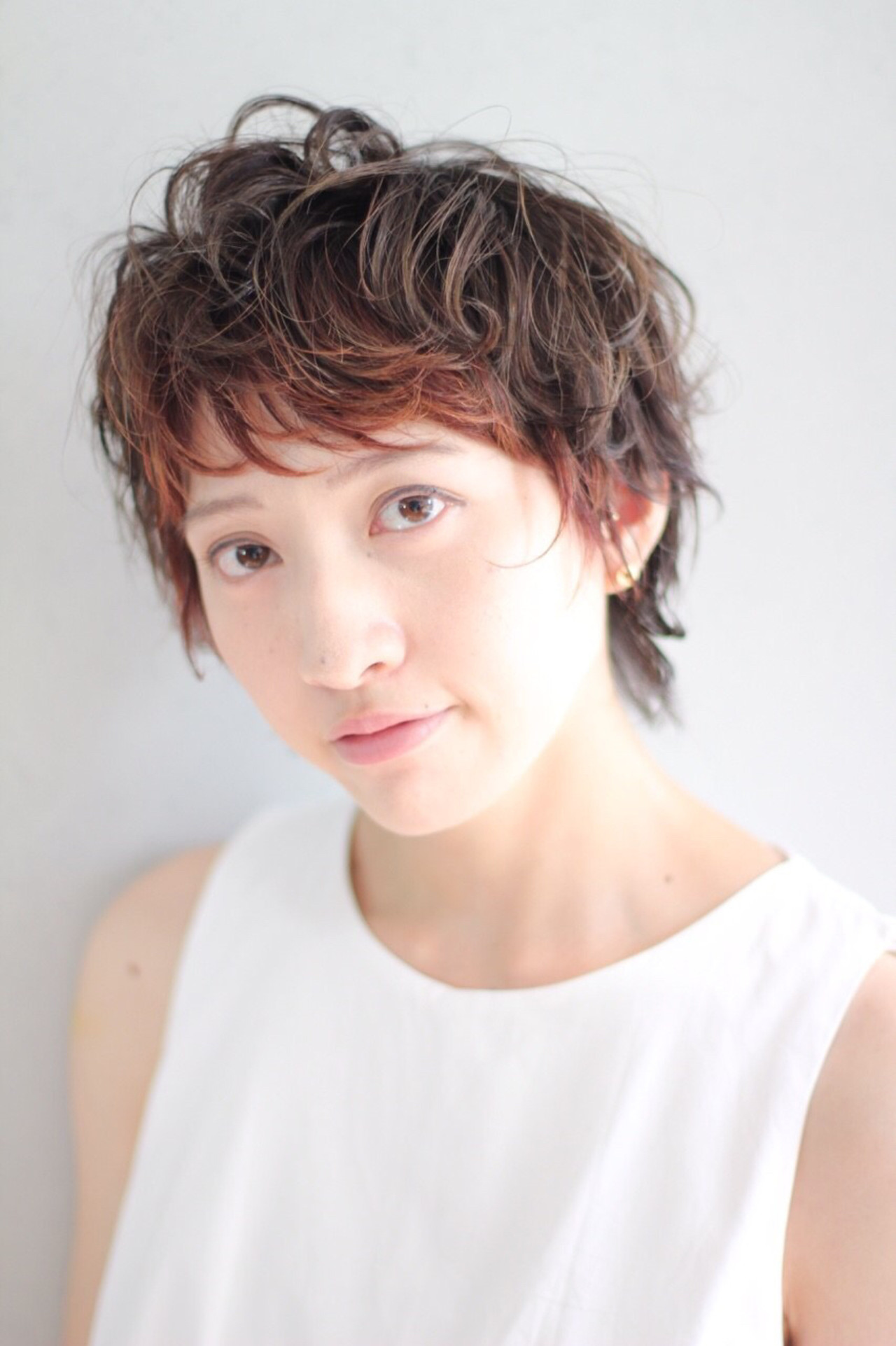 髪型 ロング 卵型