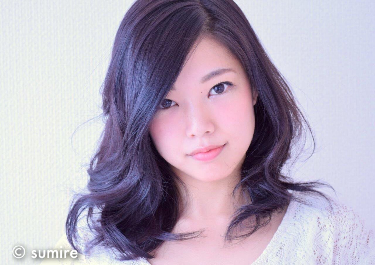 30代・ヘアスタイル・ミディアム